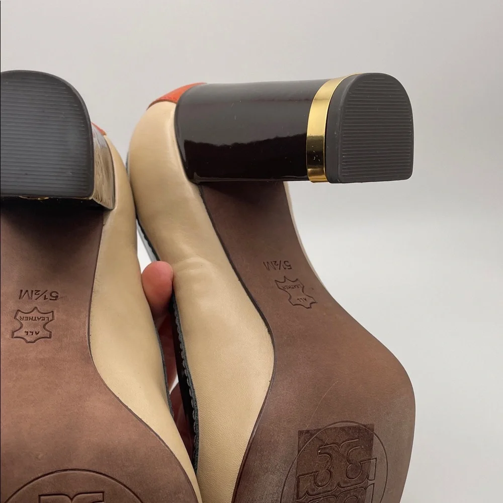 Tory Burch New in box leather heels
